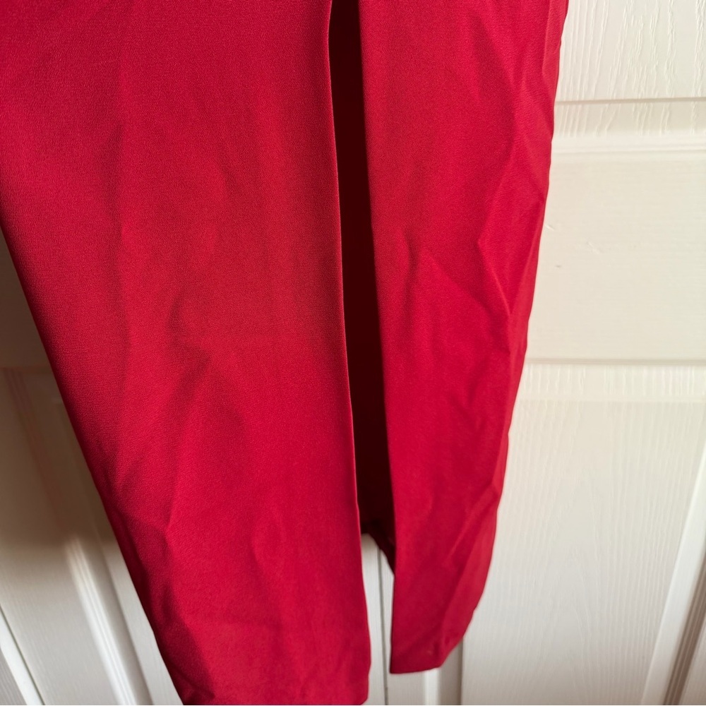 Vintage 90s Crepe Slit Dress By Trilogy Rampage Co. - Picture 4 of 8